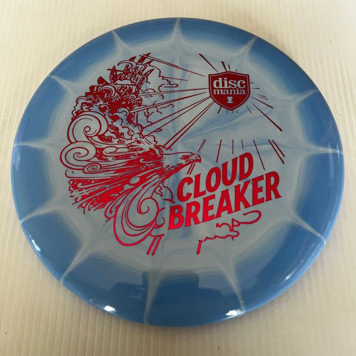 Blue & White/Hot Pink Stamp/176g 6