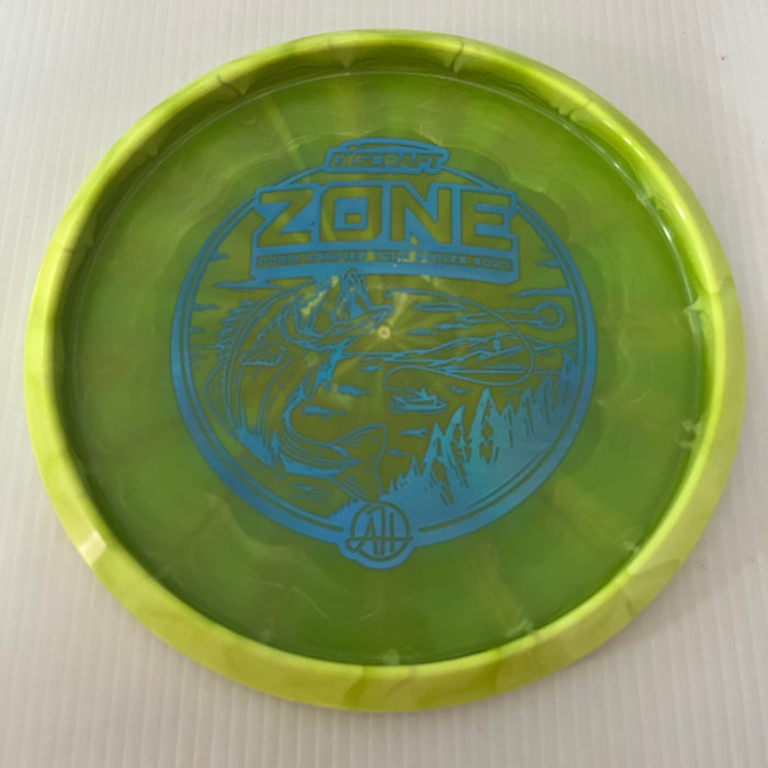 Green & Yellow/Teal Reflective Stamp/173-174g 12
