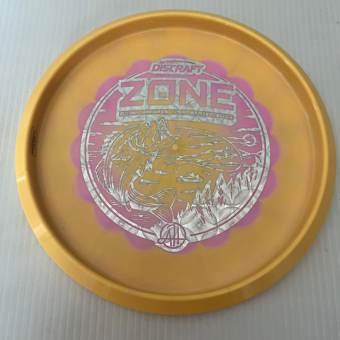 Pale Orange & Pink/Silver Holo Kaleidoscope Stamp/173-174g 29