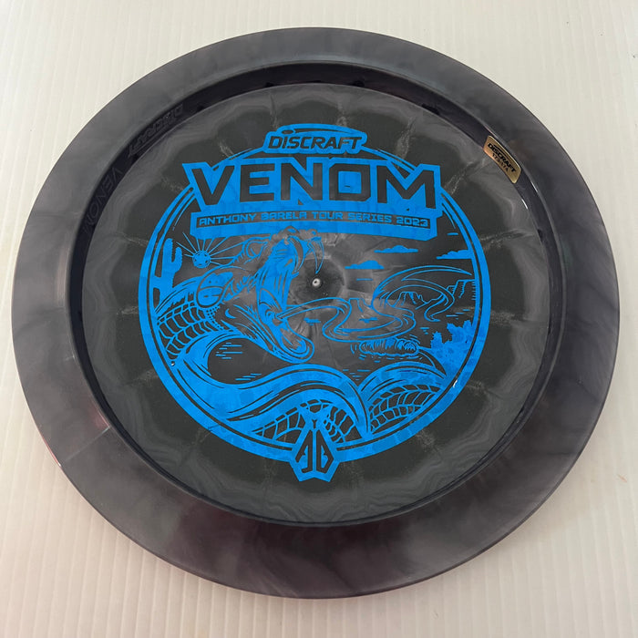 Black & Grey/Shimmery Blue Stamp/173-174g 16