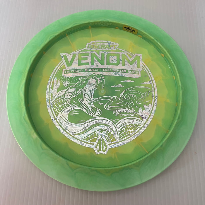Green & Yellow/Silver Holo Discraft Stamp/173-174g 19