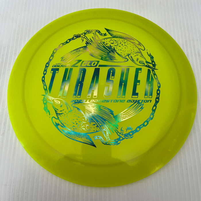 Yellow/Green Smoke Stamp / 173-174 grams