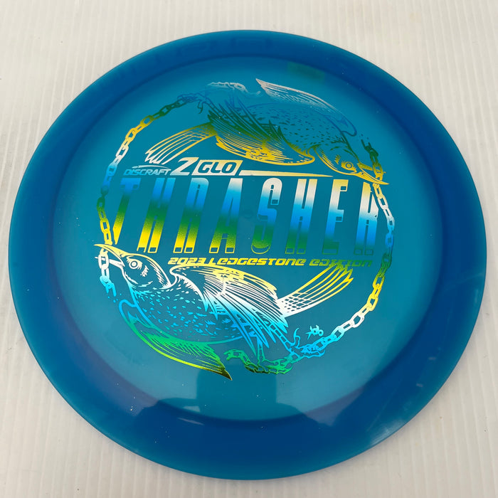 Blue/Transitional Rainbow Stamp / 173-174 grams