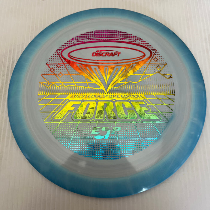 White with Blue Halo/Rainbow Shatter Stamp/164-166g 18