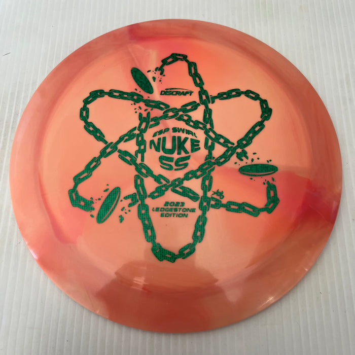 Orange & Pink/Green Sparkle Stamp / 170-172 grams