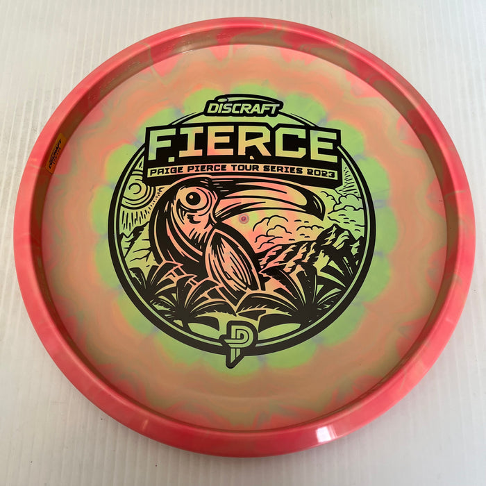Bright Salmon & DayGlo/Black Stamp/173-174g 23