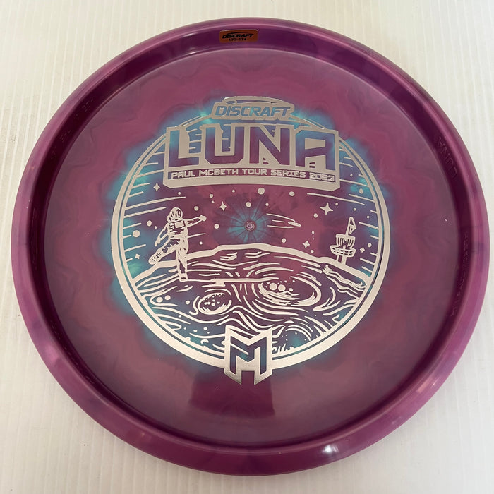 Purple & Teal/Silver Stamp/173-174g 22