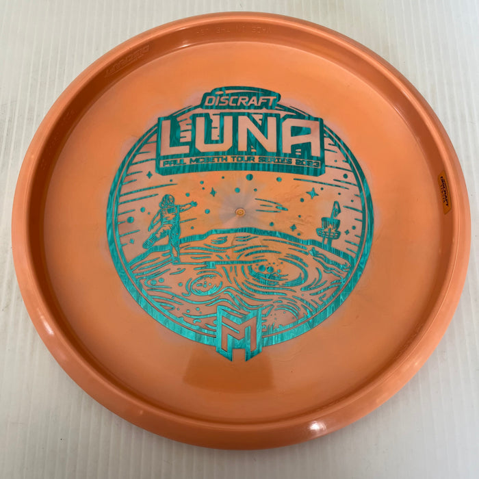 Orange/Teal Water Drip Stamp/173-174g 30