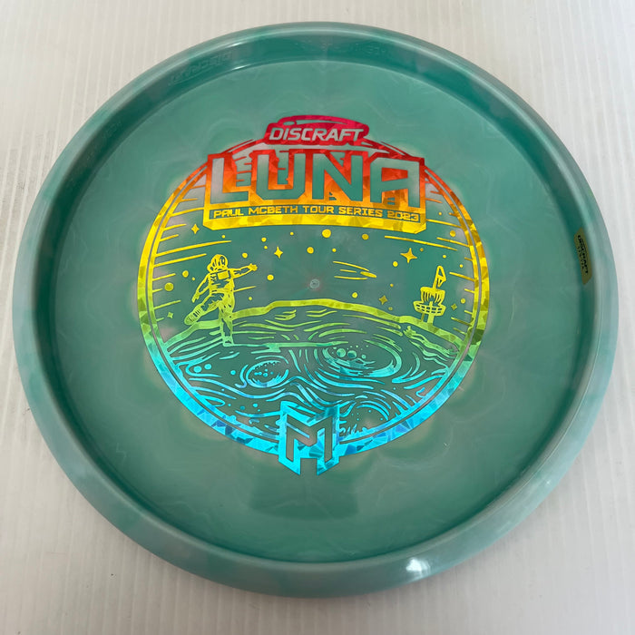 Seafoam & Pink/Rainbow Shatter Stamp/173-174g 43