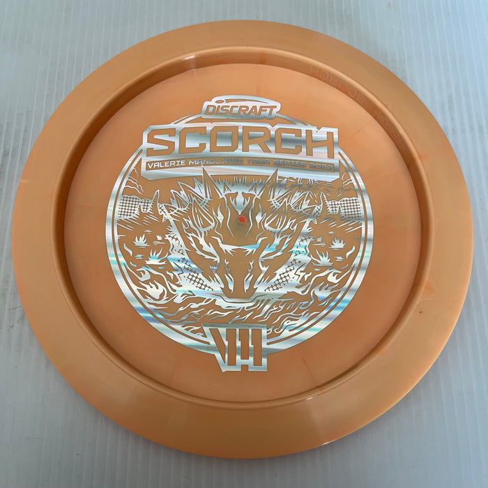 Pale Orange/Linear Silver Holo Stamp/173-174g 18