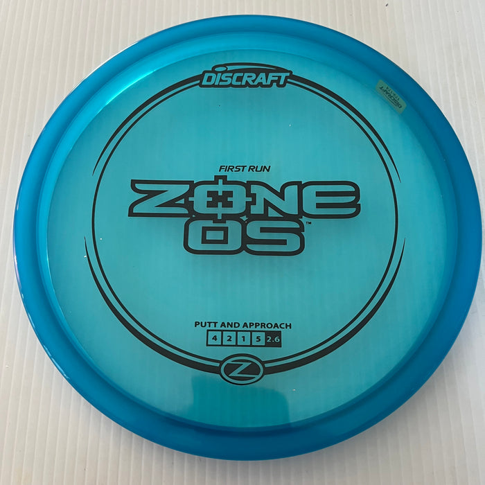 Discraft First Run Z Zone OS 4/2/1/5
