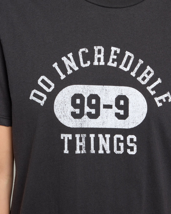 Faded Black $|& SEAS Do Incredible Things Tides Graphic Tee - SOF Full Front