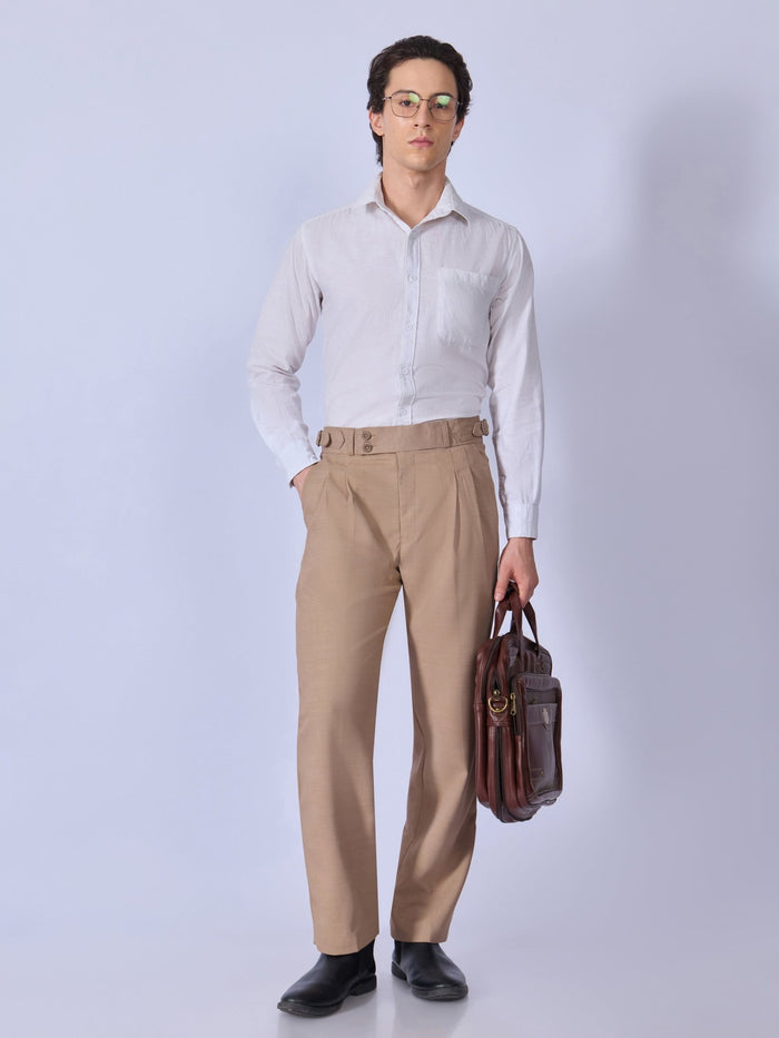 Men's Straight Fit Gurkha Pant