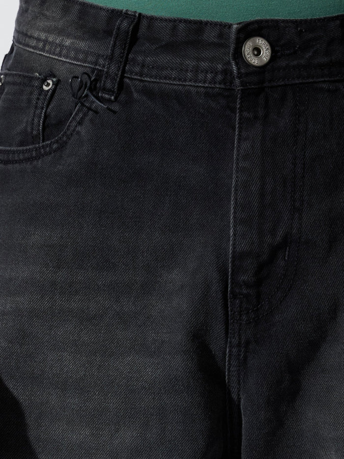 Men's  Relaxed Fit Jeans - Black Shade