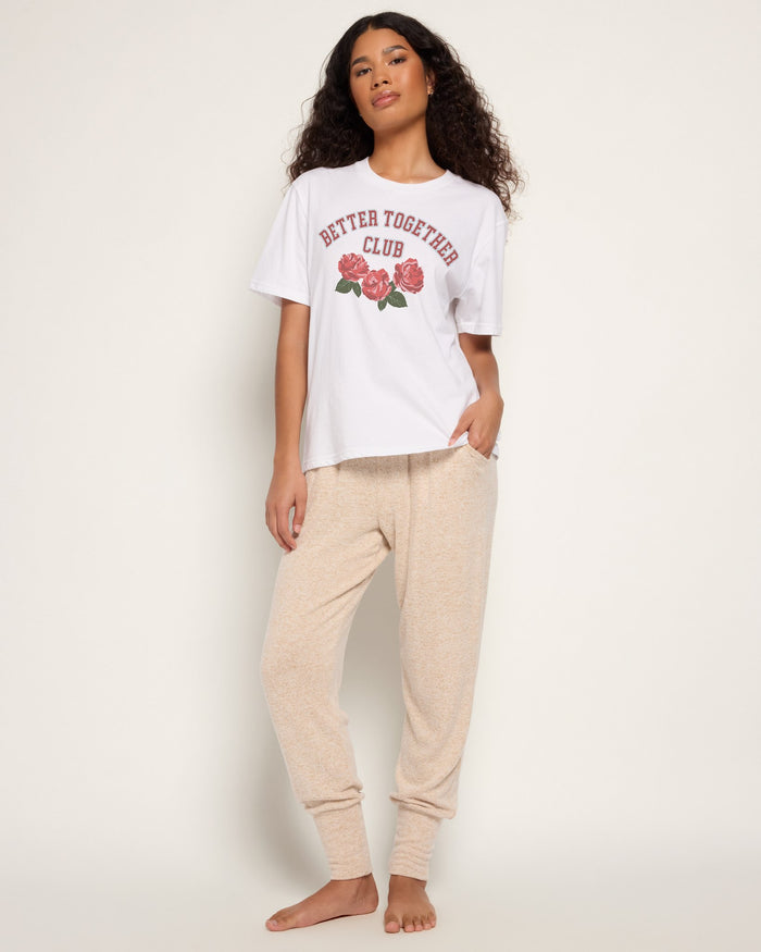 White $|& SEAS Dreamer Graphic Tee - UGC On Fig
