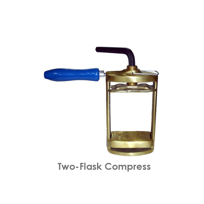 Dual -Flask Compress /Handle for Compress and Reline Jig