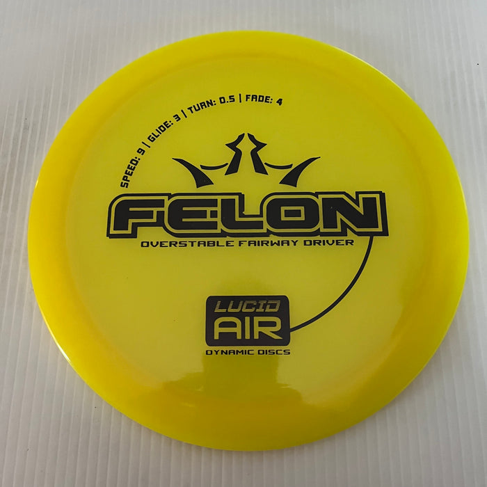 Dynamic Discs Lucid Air Felon 9/3/0.5/4