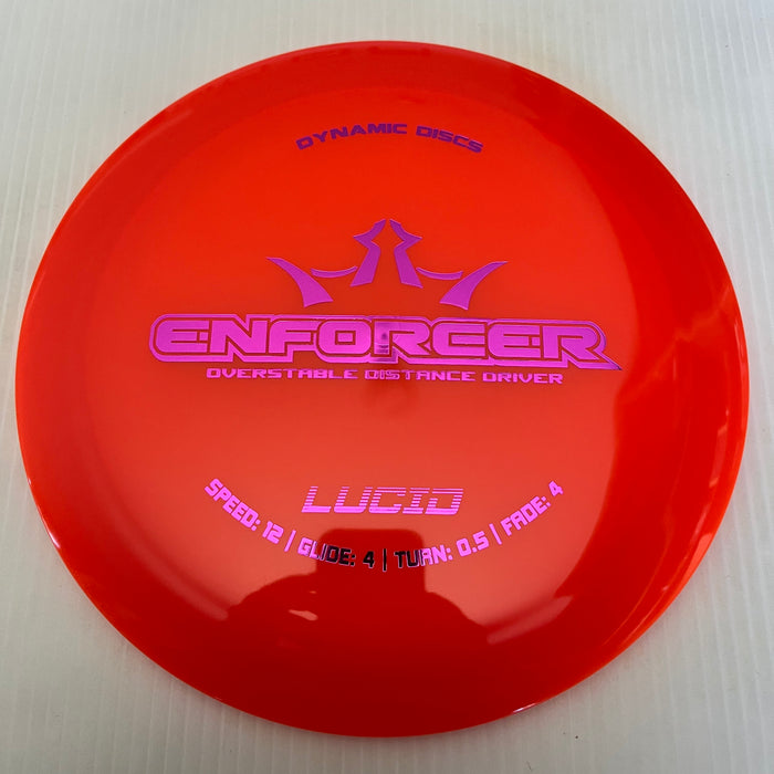 Dynamic Discs Lucid Enforcer 12/4/0.5/4