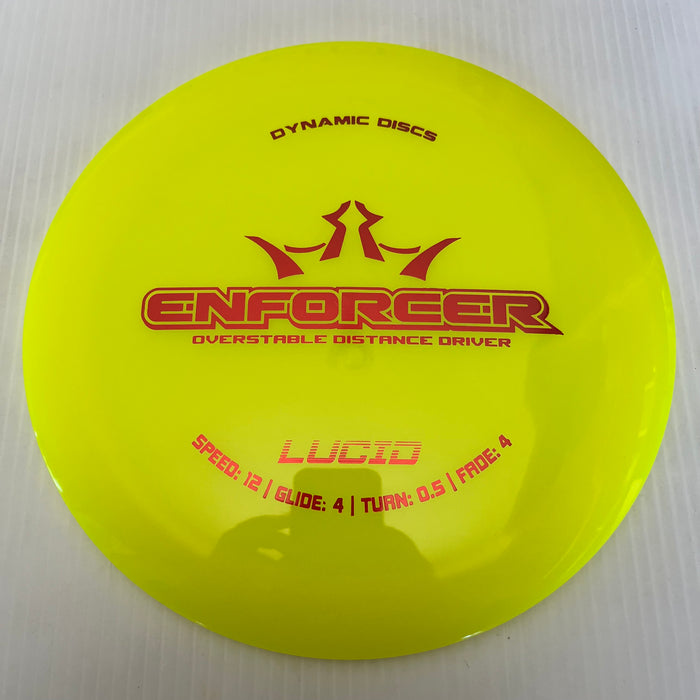 Dynamic Discs Lucid Enforcer 12/4/0.5/4