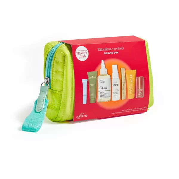 Effortless Essentials Exlcusive Spring & Summer Beauty Kit with Reusable Makeup Bag - 8 pc