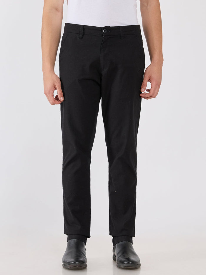 Eli - Slim Fit Pant - Black