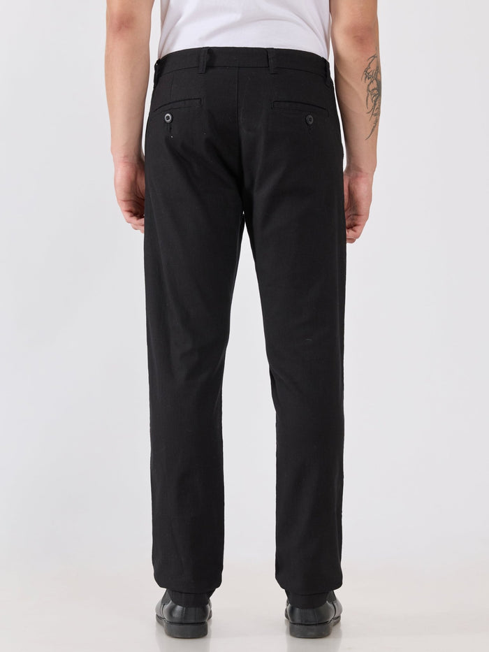 Eli - Slim Fit Pant - Black