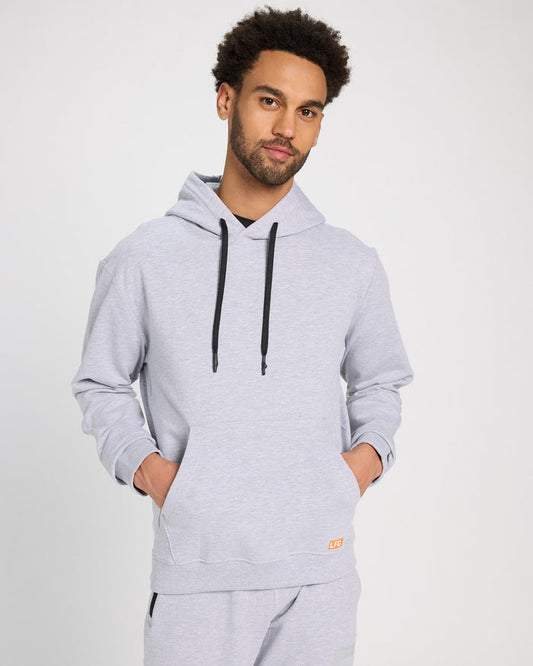 Light Heather Grey $|& LFG Endurance Hoodie      Pullover - SOF Front