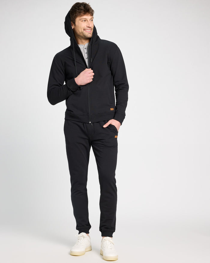 Black $|& LFG Endurance Hoodie Zip Up - UGC On Fig