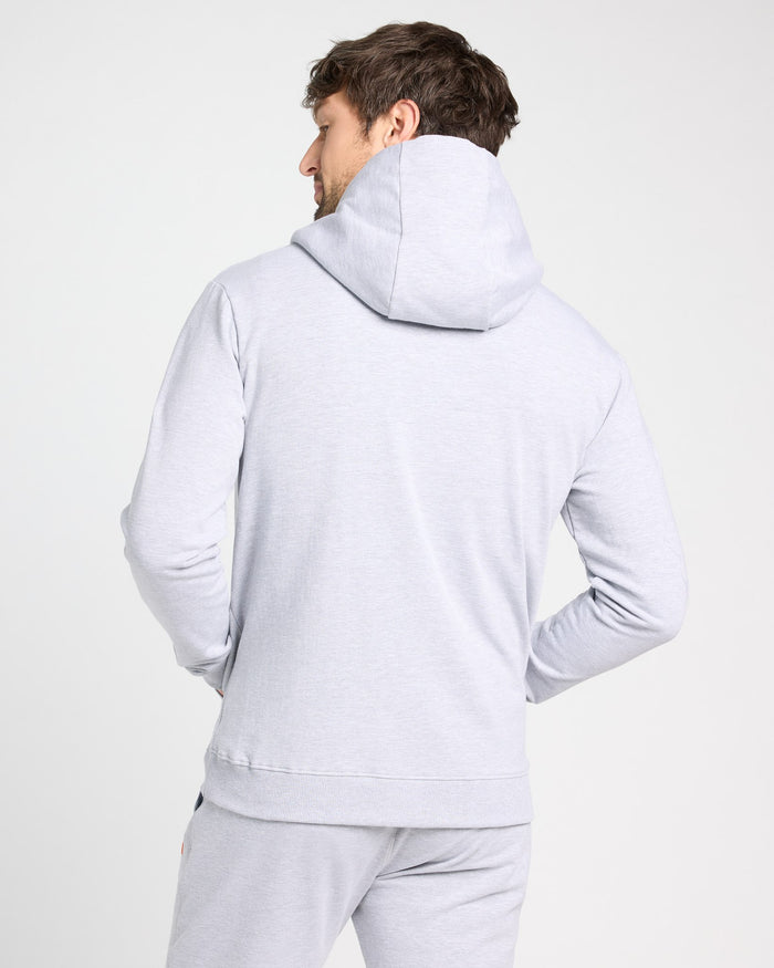 Heather Grey $|& LFG Endurance Hoodie Zip Up - SOF Back