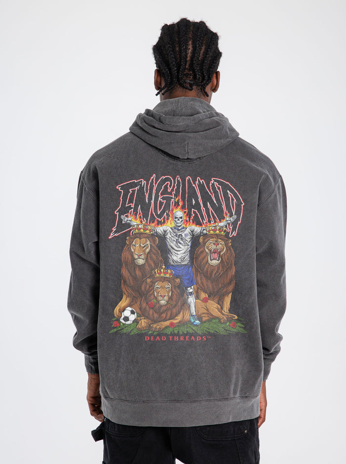 ENGLAND SOCCER - “DT ESSENTIAL" HOODIE – Hoodie – Dead Threads Apparel