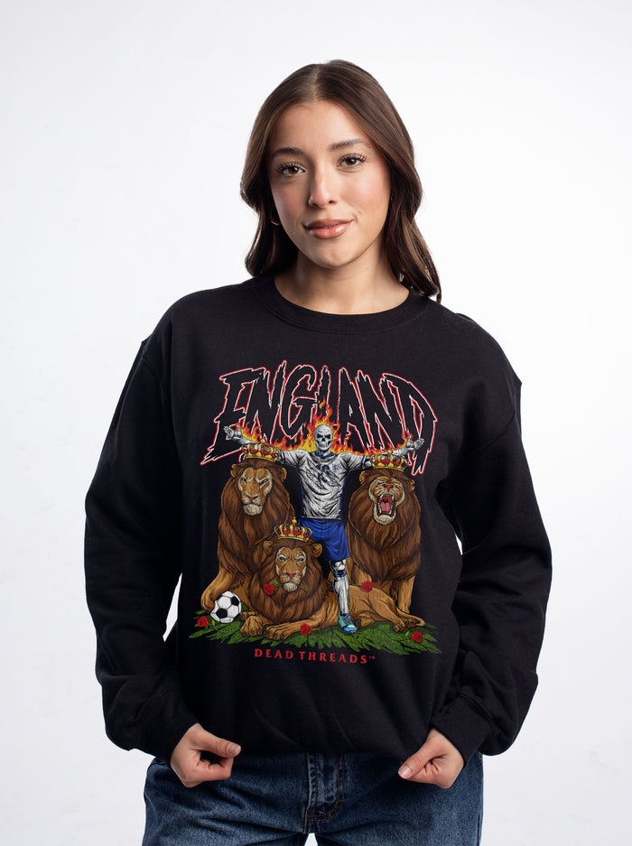 ENGLAND SOCCER CREWNECK SWEATSHIRT – Sweatshirt – Dead Threads Apparel