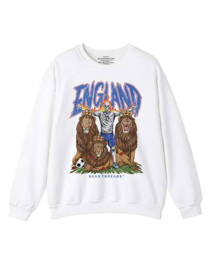 ENGLAND SOCCER CREWNECK SWEATSHIRT – Sweatshirt – Dead Threads Apparel