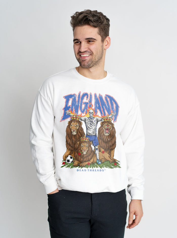 ENGLAND SOCCER CREWNECK SWEATSHIRT – Sweatshirt – Dead Threads Apparel