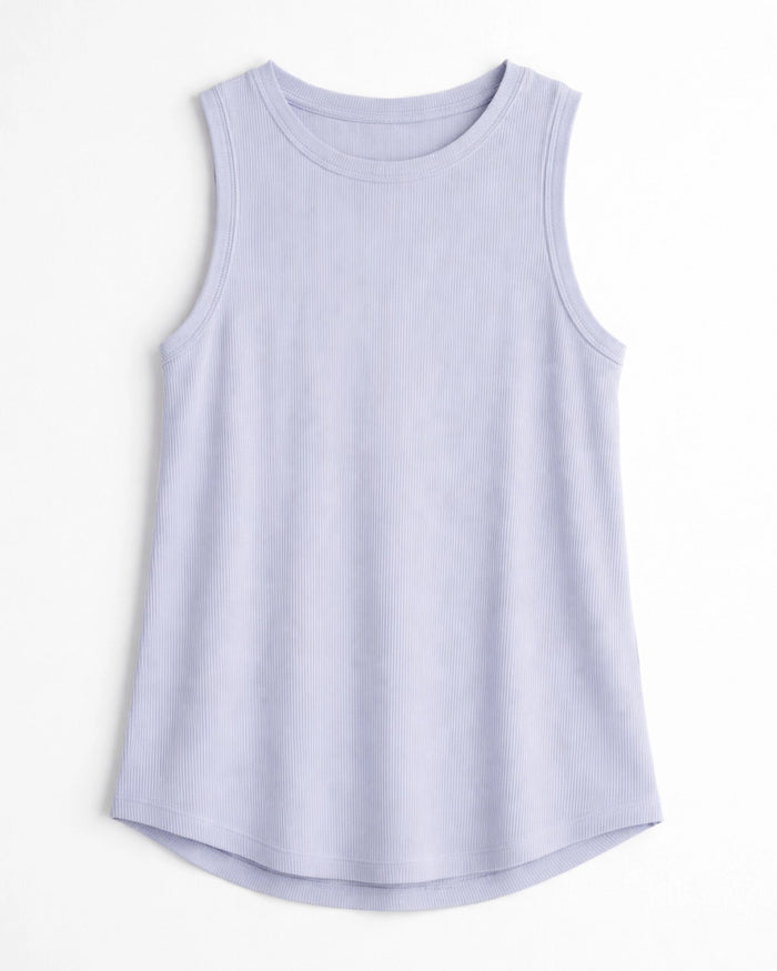 Powder Blue $|& Thread & Supply Euclid Tank - Hanger Detail