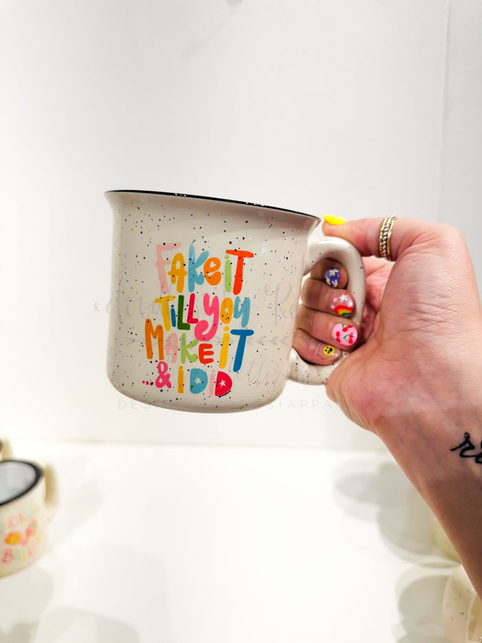 Fake it till you make it Coffee Mug - Coffee Mug