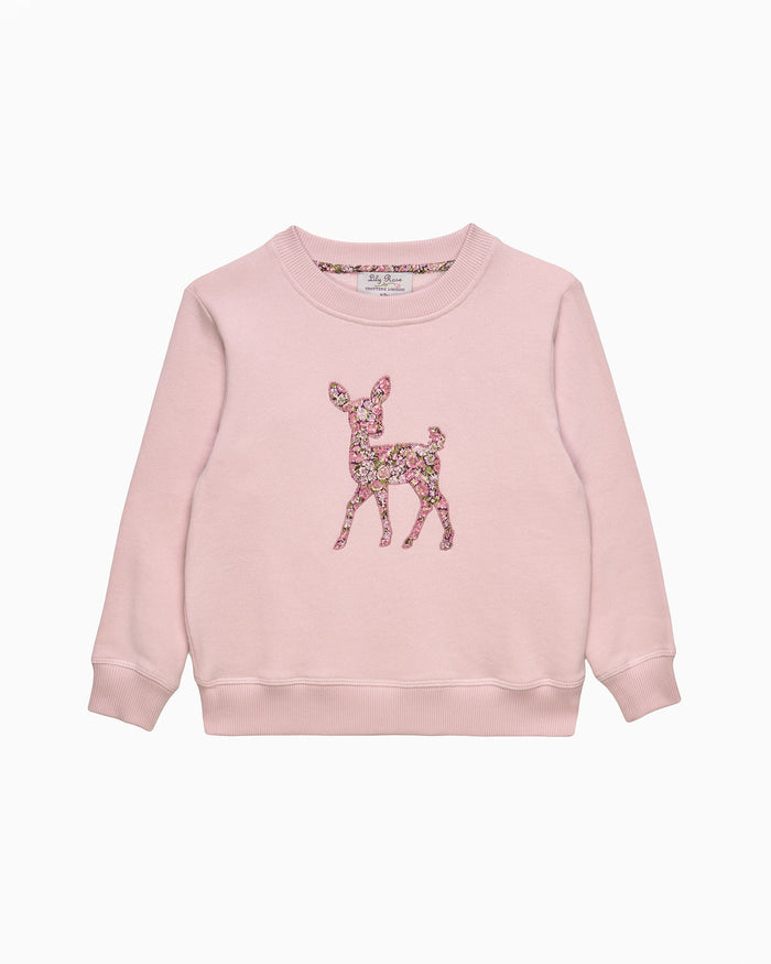 Lily Rose Sweatshirt Fawn Sweatshirt in Chive