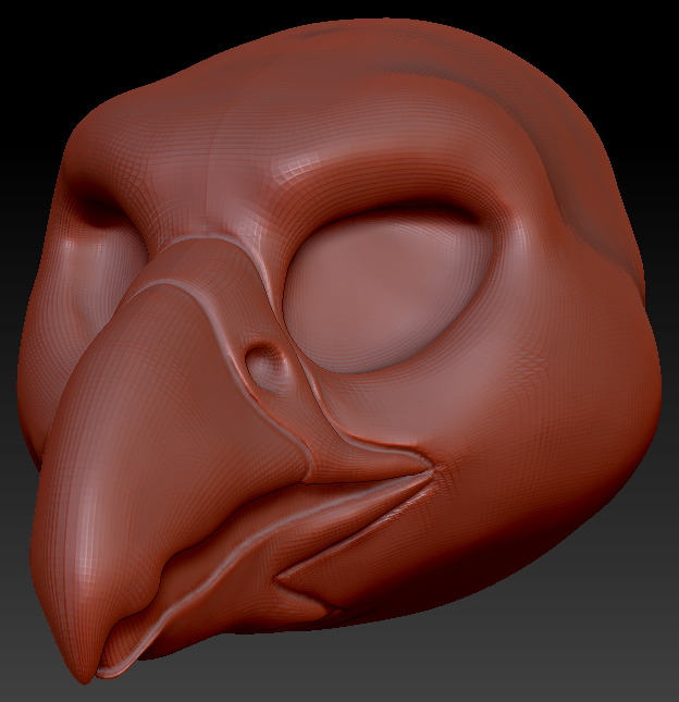 Feminine Falcon Static Jaw Head Base