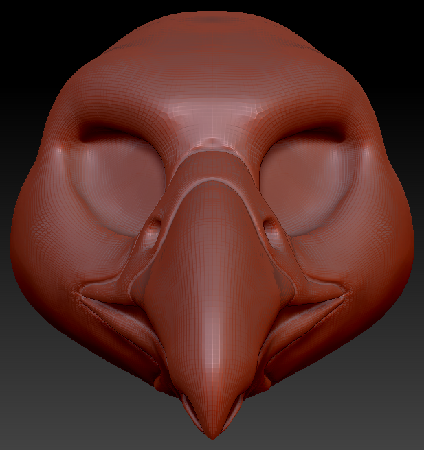 Feminine Falcon Static Jaw Head Base