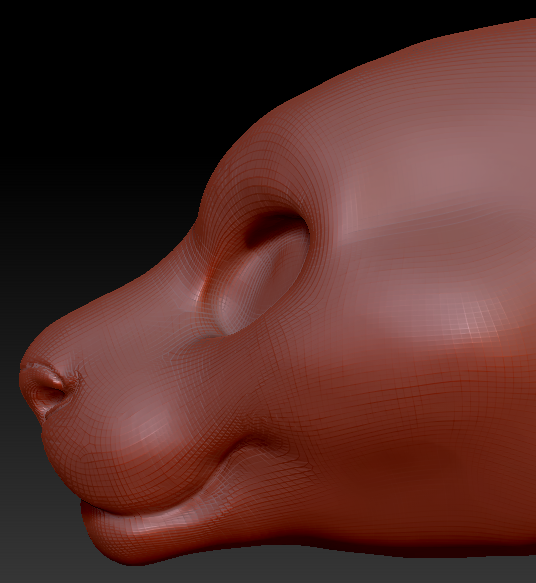Feminine Lion Head Base