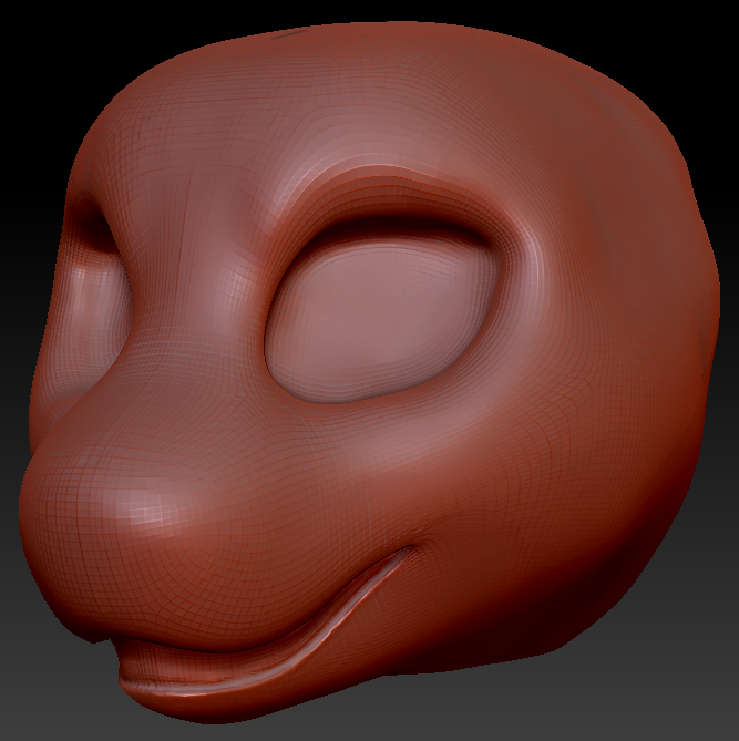 Feminine Orca Static Jaw Head Base
