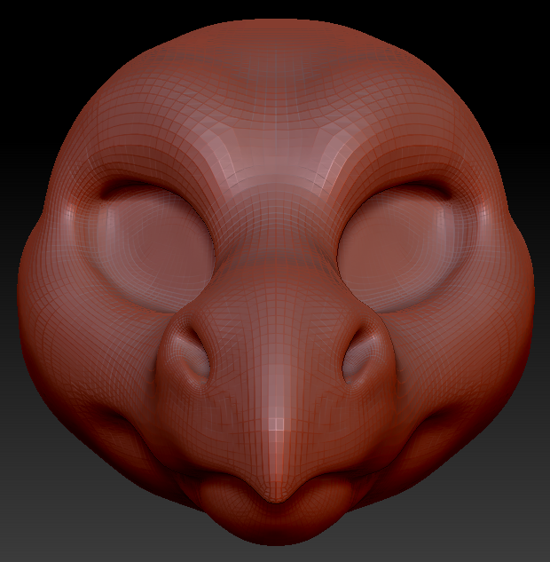 Feminine Point-nosed Dragon Head Base Variant 1