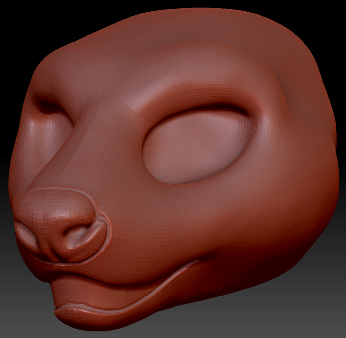 Feminine Skunk Static Jaw Head Base