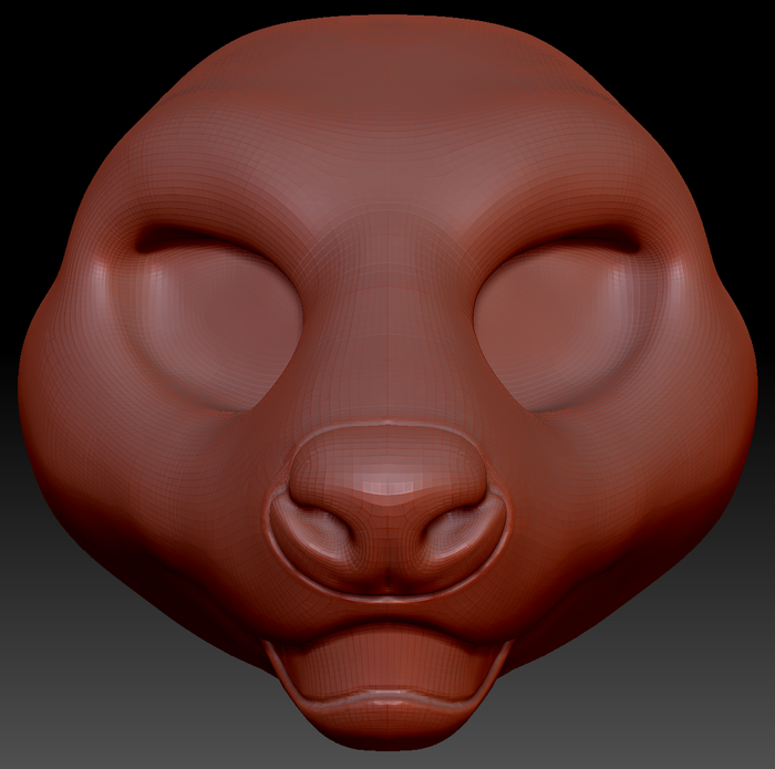 Feminine Skunk Static Jaw Head Base