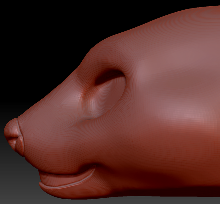 Feminine Skunk Static Jaw Head Base