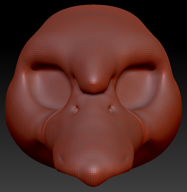 Feminine Swan Head Base