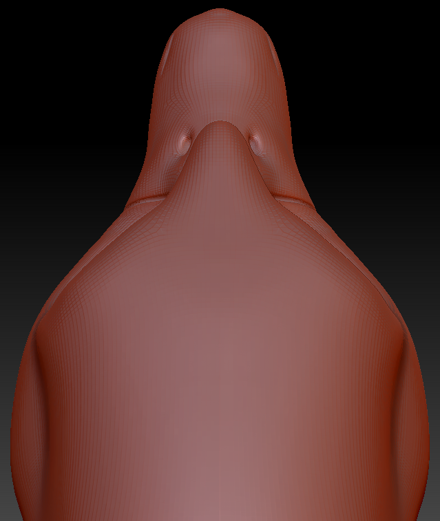 Feminine Swan Head Base