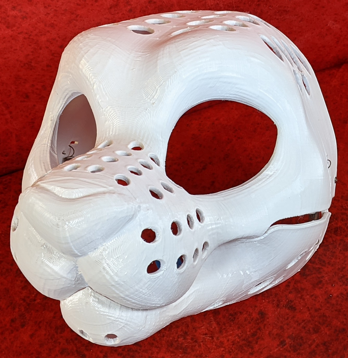 Feminine Toony Big Cat Head Base Variant 2