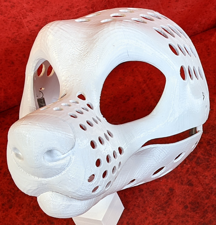 Feminine Toony Large Canine Head Base Variant 3