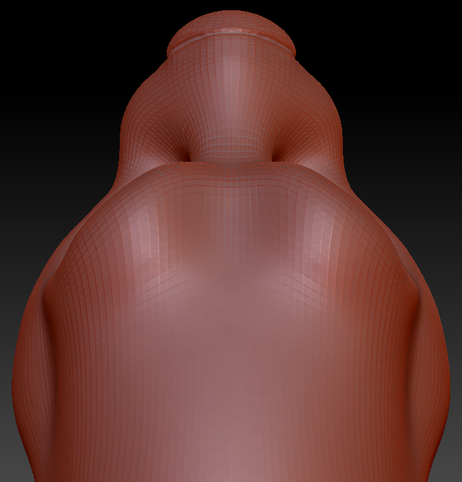 Feminine Toony Otter Head Base Variant 1