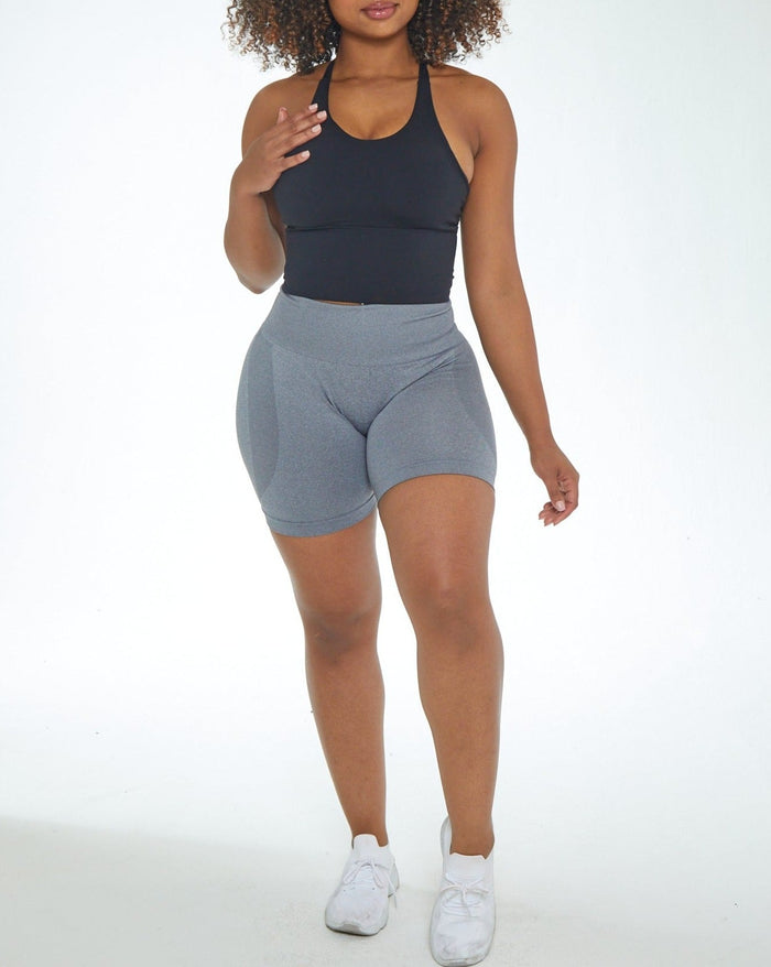 Fiorela Curve Shorts - Grey